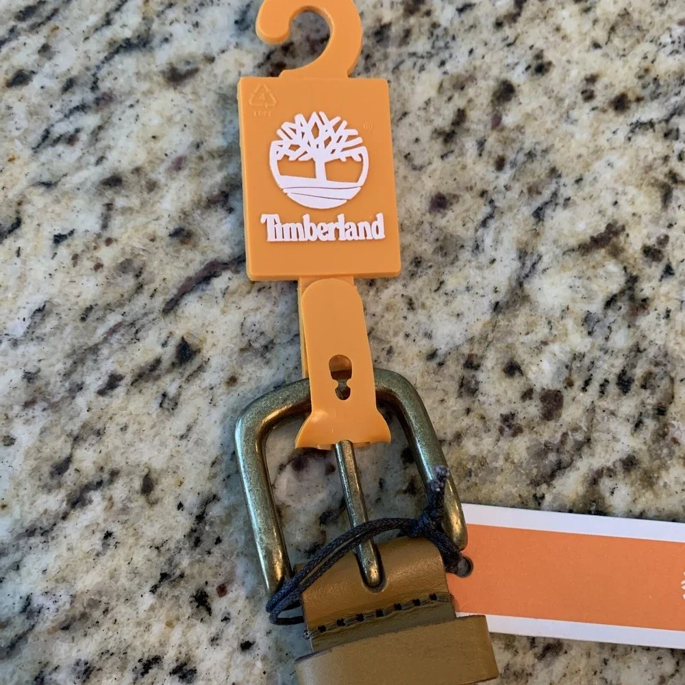 Timberland‎ Boys Belt Size Small NWT Brown Genuine Leather Belt Size 22